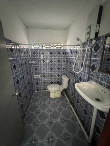 Koupelna v ubytování The Beach Bungalow