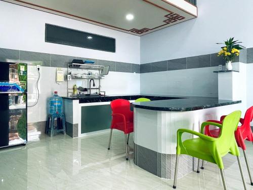 Kuchyň nebo kuchyňský kout v ubytování Căn Hộ Tiện Nghi & Thoải Mái Ở Trà Vinh