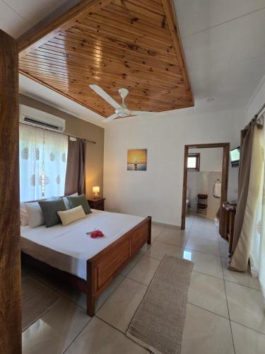 Postel nebo postele na pokoji v ubytování Maison Ed-Elle