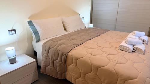 Postel nebo postele na pokoji v ubytování La Casa degli Angeli