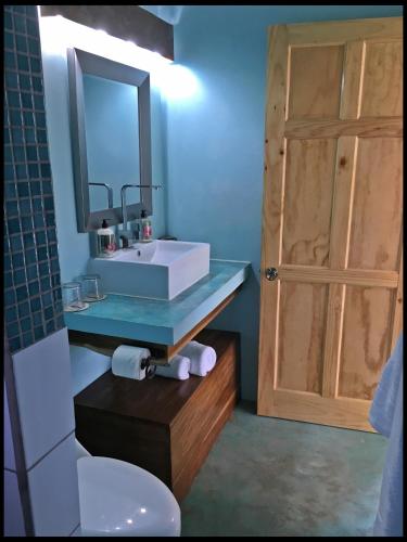 Koupelna v ubytování Sueño Grande B&B