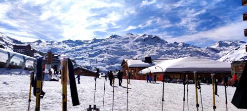 Studio Les Menuires - pied des pistes