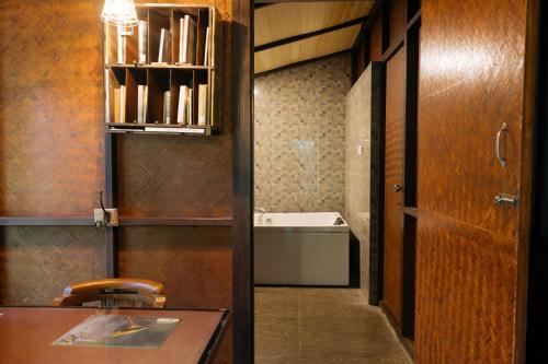 Ένα μπάνιο στο Discovery Village Kabini