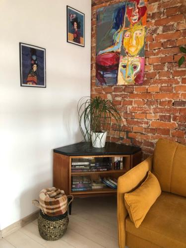 Posezení v ubytování Kolor&Dizajn Apartament, Bielsko-Biała, City Center, Dworzec PKP