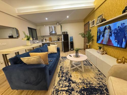 TV o dispositivi per l'intrattenimento presso Elite Residence