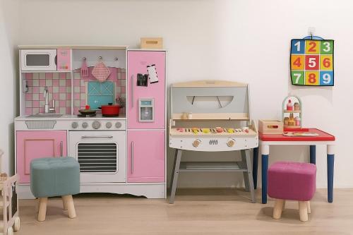 Kuchyň nebo kuchyňský kout v ubytování 冬山好朋友家 D-ong S-han good friend B&B