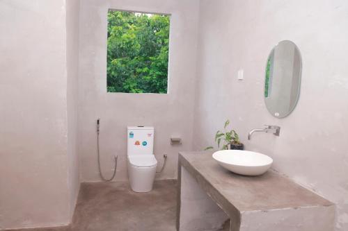 Koupelna v ubytování Canaya Boutique Villa