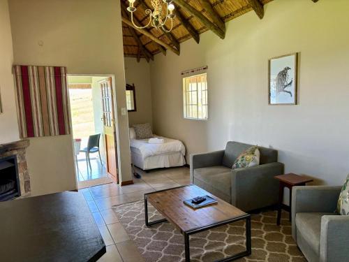 Posezení v ubytování Windmill Farm