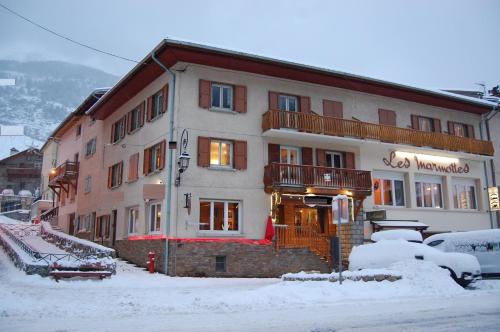 Appartement residence les Marmottes om vinteren