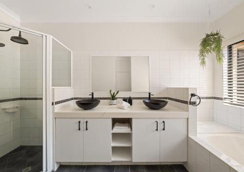 Vannituba majutusasutuses Whisperwood