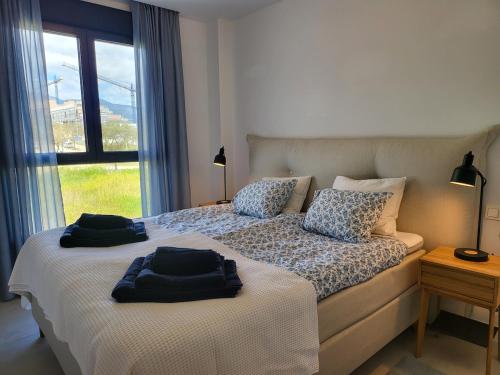 The blue apartment in Las Mesas, Estepona