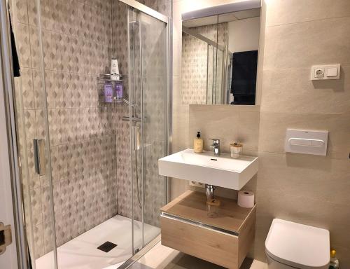 The blue apartment in Las Mesas, Estepona