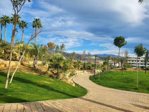 The blue apartment in Las Mesas, Estepona