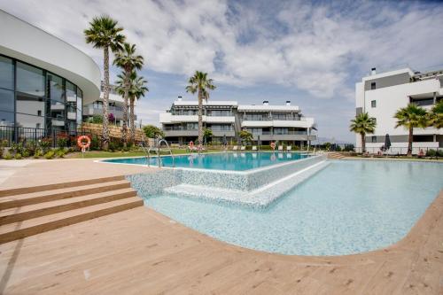 The blue apartment in Las Mesas, Estepona