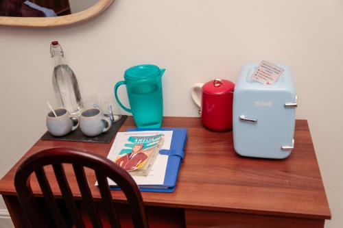 Příslušenství pro přípravu čaje a kávy v ubytování Amelia AirHeart