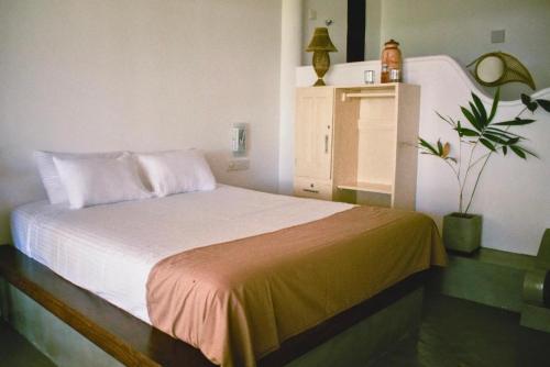 Postel nebo postele na pokoji v ubytování Copy property