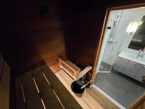 Koupelna v ubytování Ylläs Chalet 9212