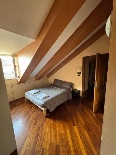 Ένα ή περισσότερα κρεβάτια σε δωμάτιο στο Belvedere Palazzo Madama