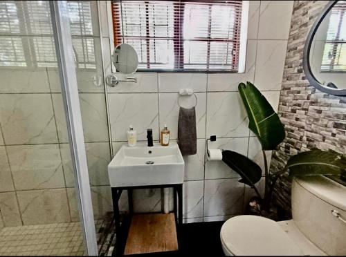 Ένα μπάνιο στο The Granny Flat