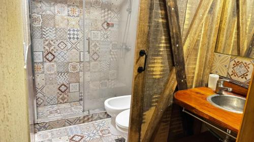 Ένα μπάνιο στο Cabañas SKY