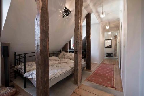 Postel nebo postele na pokoji v ubytování Luxury Moroccan