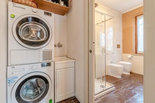 Koupelna v ubytování Villa Piccolomini