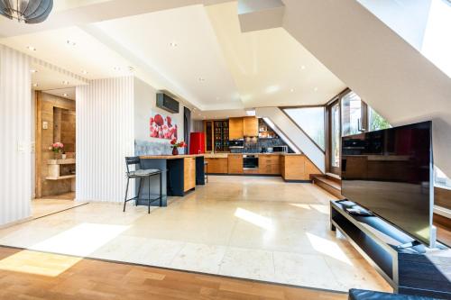 Spacious apartment with shared jacuzzi private terrace MK2