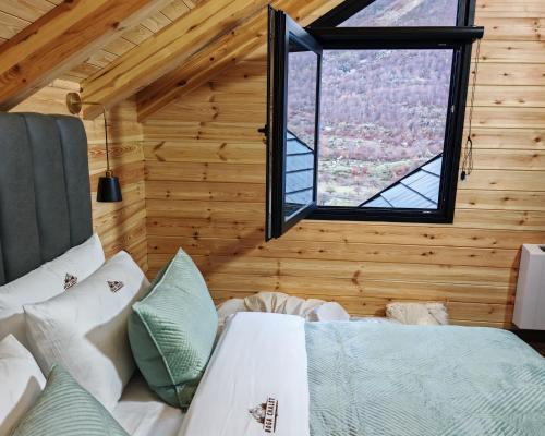 Zona d'estar a Boga Chalet