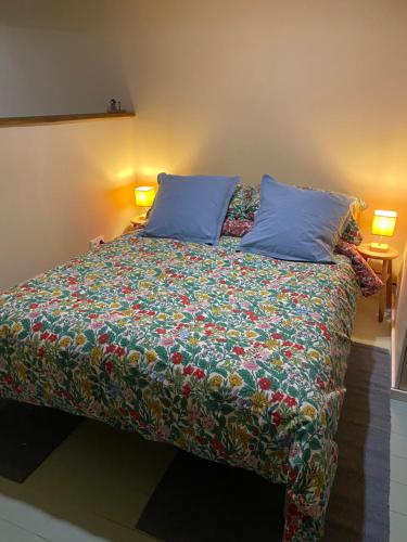 Llit o llits en una habitació de La Criberie