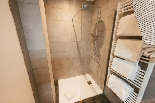 Koupelna v ubytování Appartement lumineux et calme sur la Route des vins