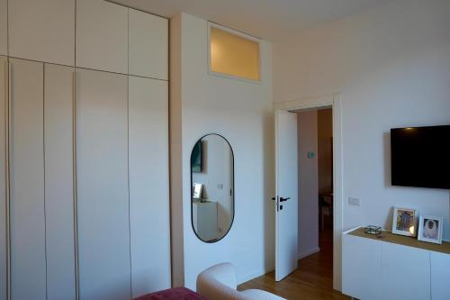 TV a/nebo společenská místnost v ubytování Appartamento Firenze