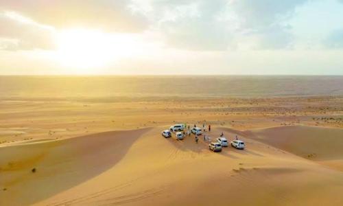 Příroda nedaleko luxury tent