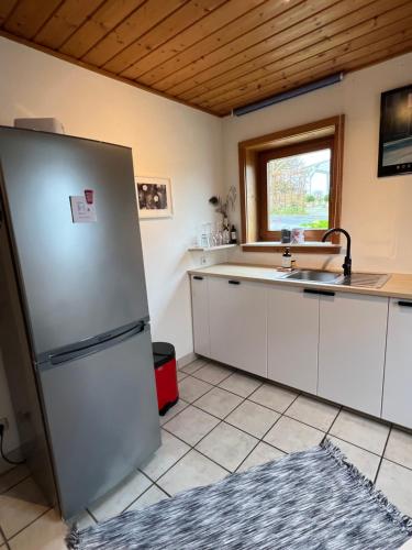 Kuchyň nebo kuchyňský kout v ubytování Ferienwohnung Derscheid