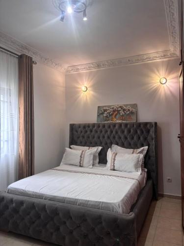 Postel nebo postele na pokoji v ubytování Lyzi homes