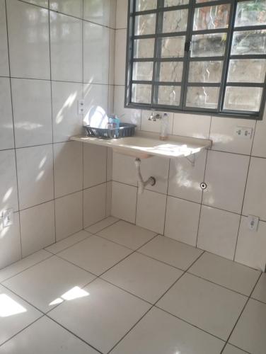 Koupelna v ubytování Casa aero