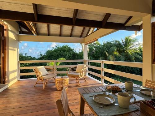 Balkón nebo terasa v ubytování Maison Remissis