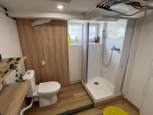 Koupelna v ubytování Jolie Chambre zen