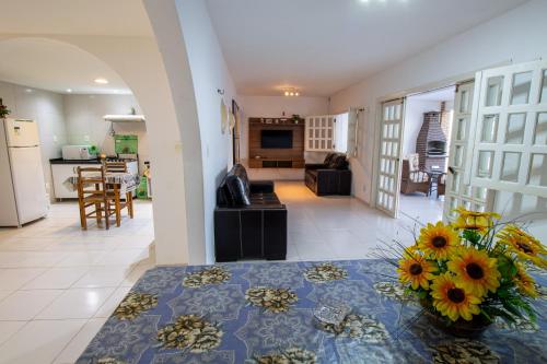 Kuchyň nebo kuchyňský kout v ubytování Casa Vista ao Mar - Paisagem Deslumbrante e Localização Perfeita