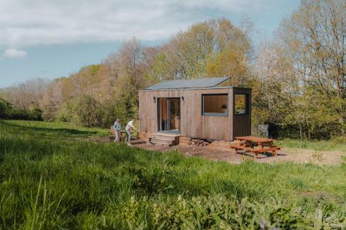 Zahrada ubytování Parcel Tiny House Jardin du Puits, près de Deauville