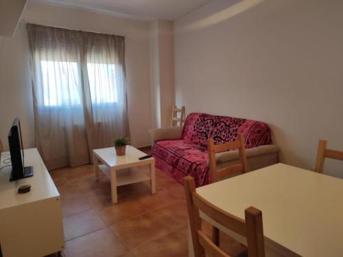 Posezení v ubytování Caudiel entre Sierras