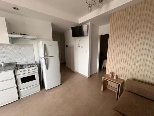 Kuchyň nebo kuchyňský kout v ubytování urbano