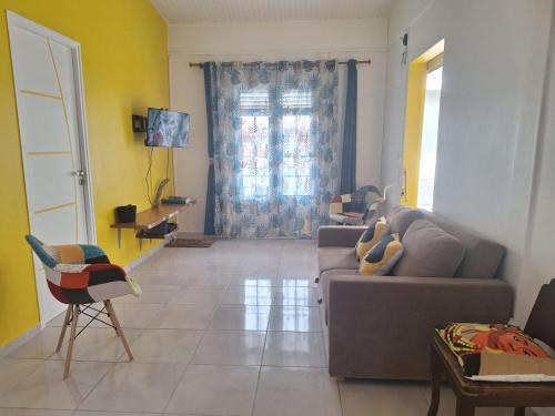 Khu vực ghế ngồi tại Belle maison créole