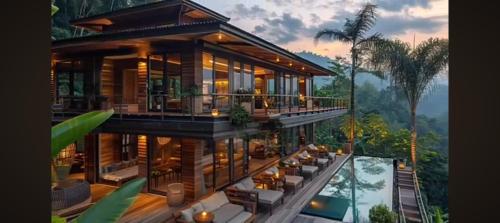 Κήπος έξω από το Ambuluwawa Nature Resort