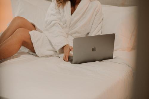 Postel nebo postele na pokoji v ubytování Arion Hotel