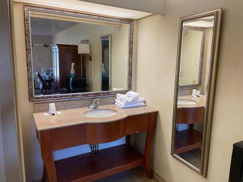 Et badeværelse på Millennium Inn