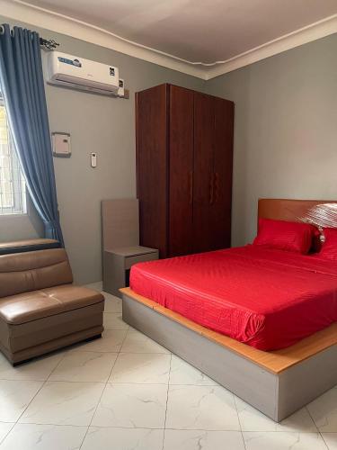 Ένα ή περισσότερα κρεβάτια σε δωμάτιο στο CHIGO safaris budget homes