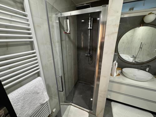 Ένα μπάνιο στο Apartmán Aura