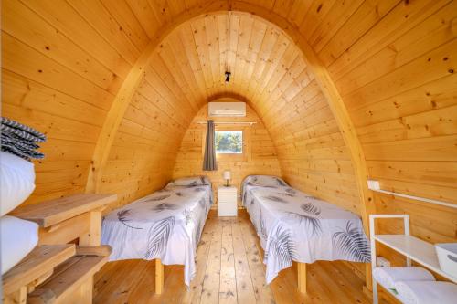 Postel nebo postele na pokoji v ubytování Camping Gran Sol