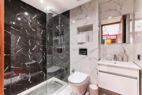 Koupelna v ubytování Luxury Suite des Princesses