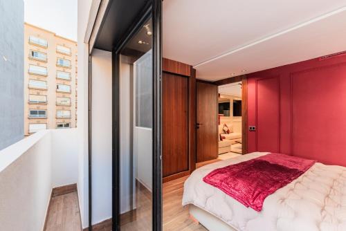 Postel nebo postele na pokoji v ubytování Luxury Suite des Princesses